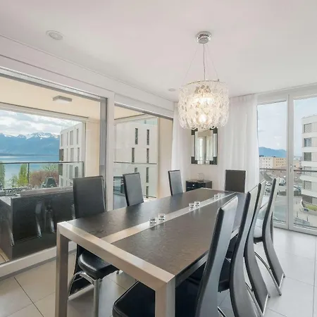 Lägenhet Luxury In With Panoramic Views By Guestlee