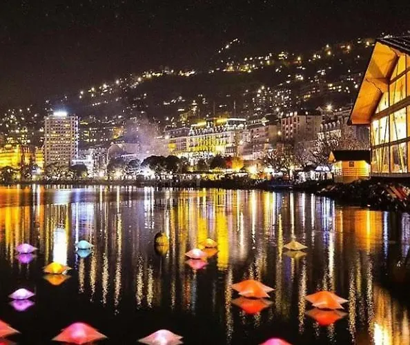 Luxury In With Panoramic Views By Guestlee Apartament Montreux